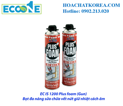 EC IS 1200 Plus foam (Gun) Bọt đa năng sửa chữa vết nứt giữ nhiệt cách âm